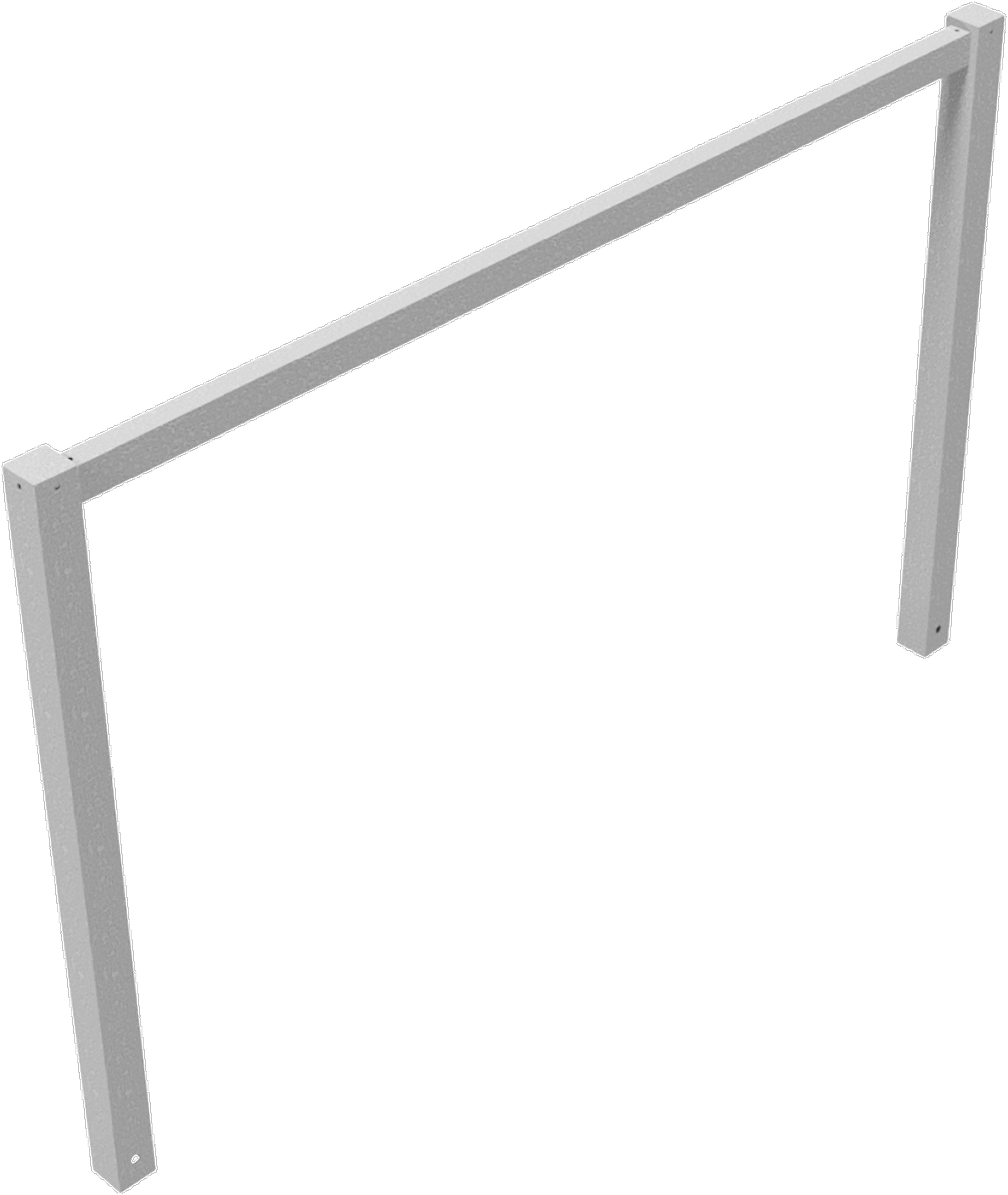 Schake Wegesperre Stahl OE 70 x 70 mm verzinkt - 2000 x 1200 mm