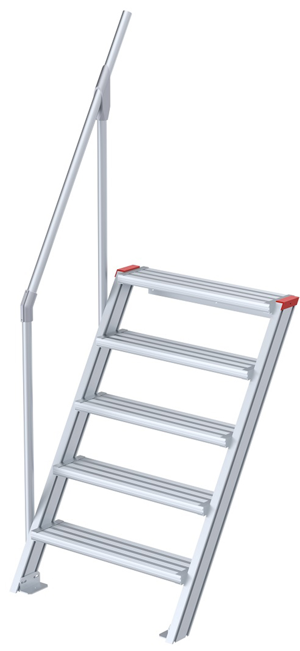 euroline Alu-Treppe 60° 5 Stufen - 600 mm