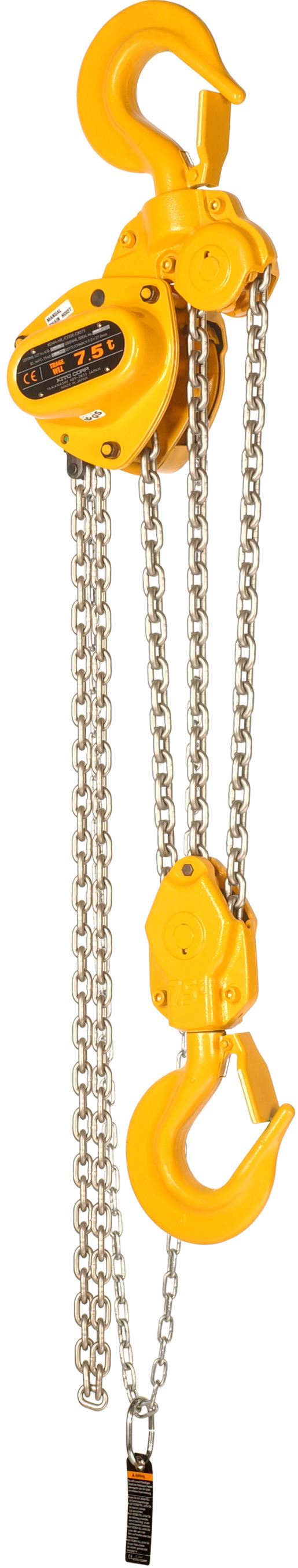 KITO Handkettenzug CB075 - Hubhöhe 6,50 m