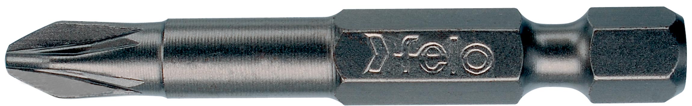 Felo Industrie Bit E 6,3 Kreuzschlitz PZ 1 x 50 mm - VE 10 Stück Kreuzschlitz Schrauben Bit Pozidriv - Industrie Serie (FL-03101510-VE10) Bild-01