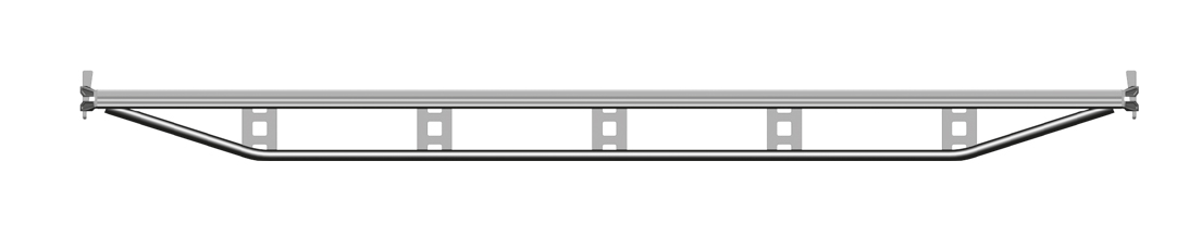 Layher Allround U-Doppel-Riegel Alu 1,57 m