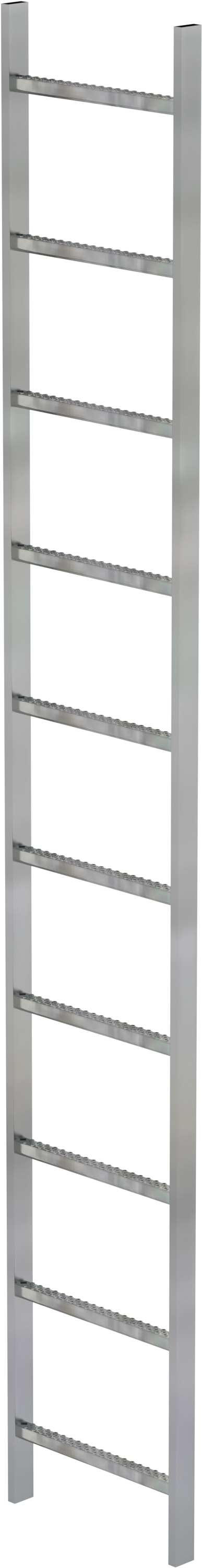 Günzburger Schachtleiter Stahl - Lichte Weite 400 mm - 10 Sprossen