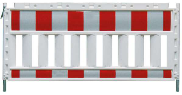 Schake Euro Schrankenzaun mit Folie Typ RA2|B ohne Lampenadapter 2,40 m