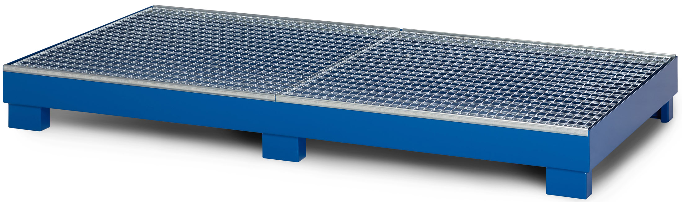RR Industrietechnik Auffangwanne Stahl RWG-8 - RAL 5010  (RR-110000105) Bild-01