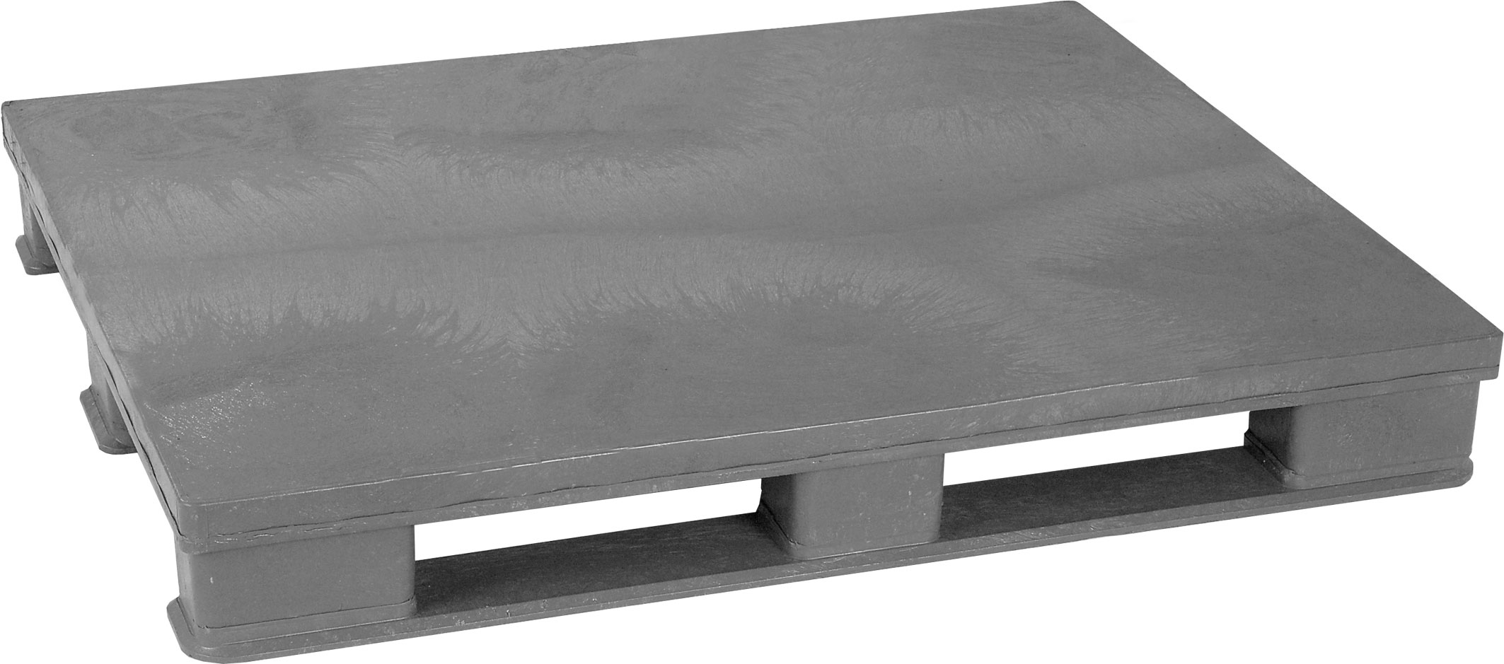 KIGA Schwerlast-Hygienepalette K1 4033 - 1200 x 1000 x 150 mm GD - VPE 10 10 Stück Schwerlast Universalpalette PE - geschlossenem Deck | ohne Rand - Transportpalette Kunststoff (KI-4033-4-G) Bild-01
