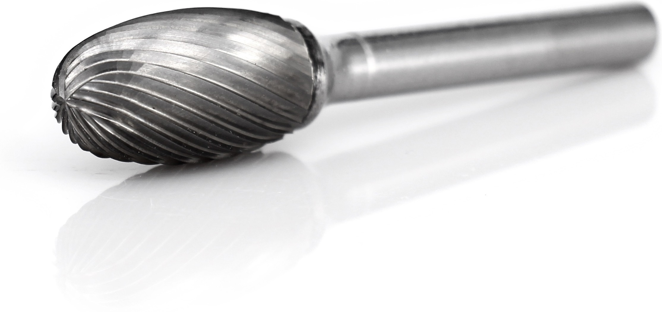 procut Hartmetallfrässtift Tropfenform TRE E30508-2 Schaft-∅ 3 mm - Kopf-∅ 5 mm - Standardverzahnung (PC-E30508-2) Bild-01