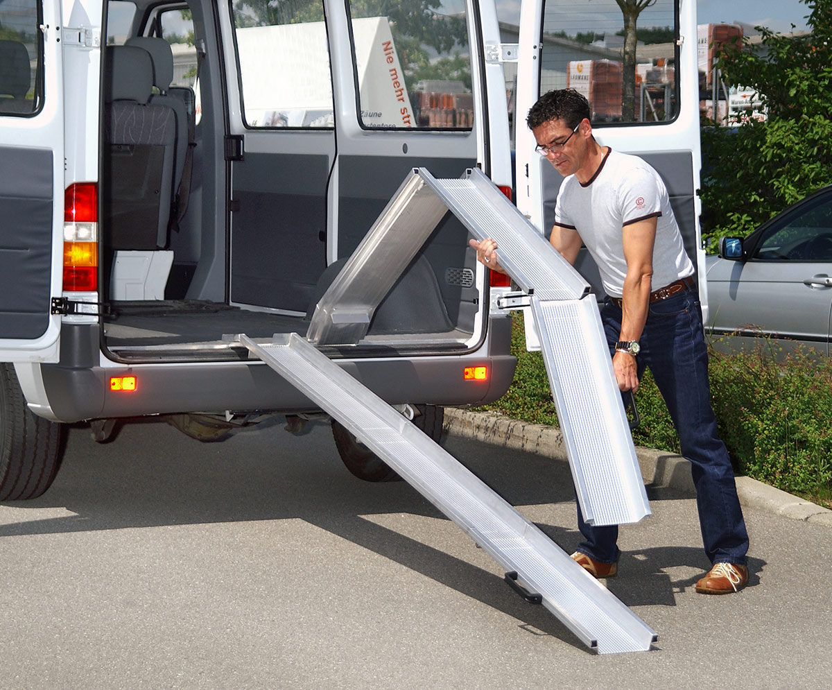 Altec Alu Auffahrrampe ABS-Z 2-fach faltbar