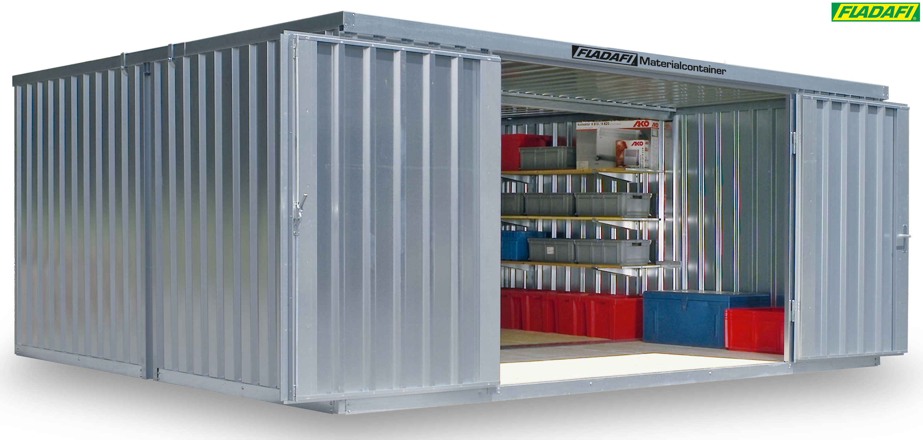 Zu unseren Materialcontainern