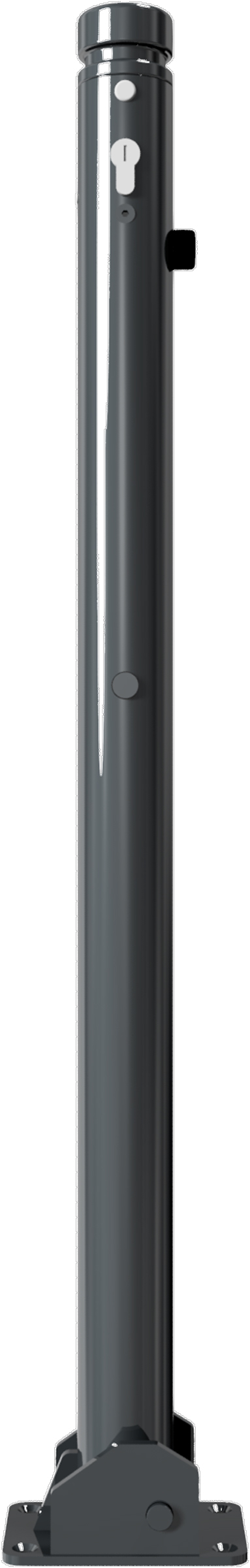 Schake Stilpfosten 464 UDP Ø 60 mm anthrazit