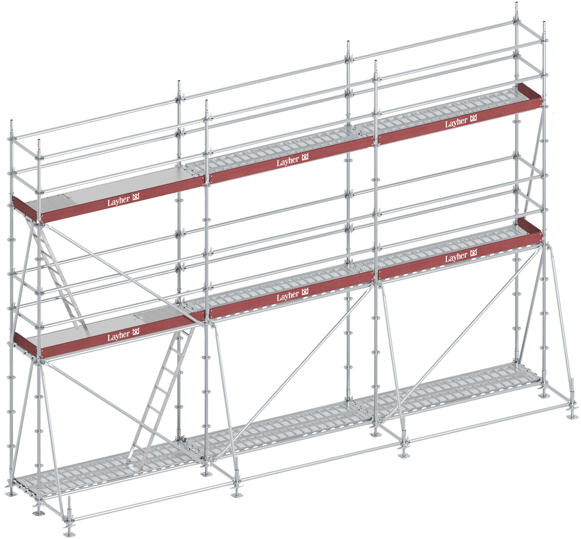 Zu unseren Layher AllroundGerüsten