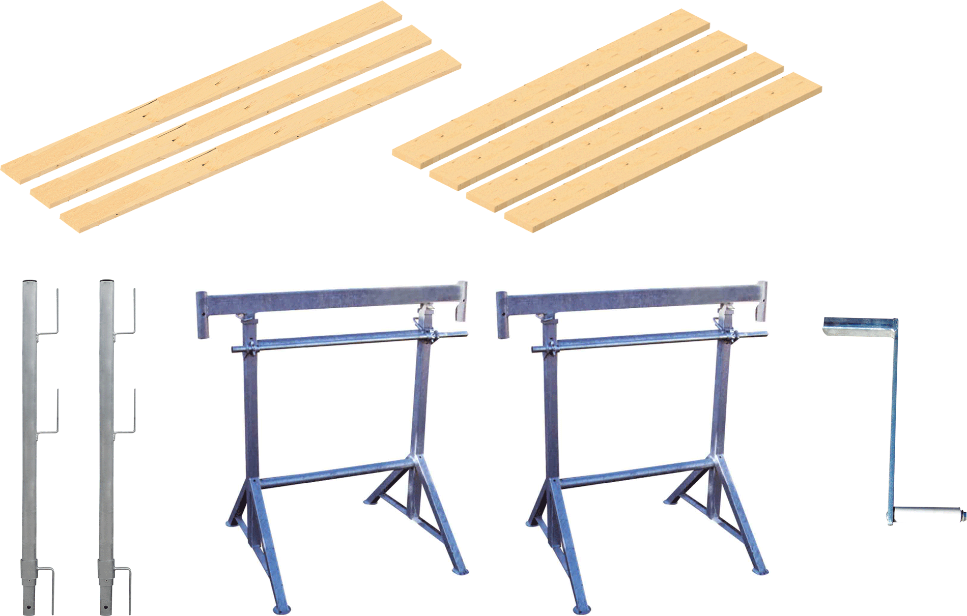 Zu unseren Kurbelböcken