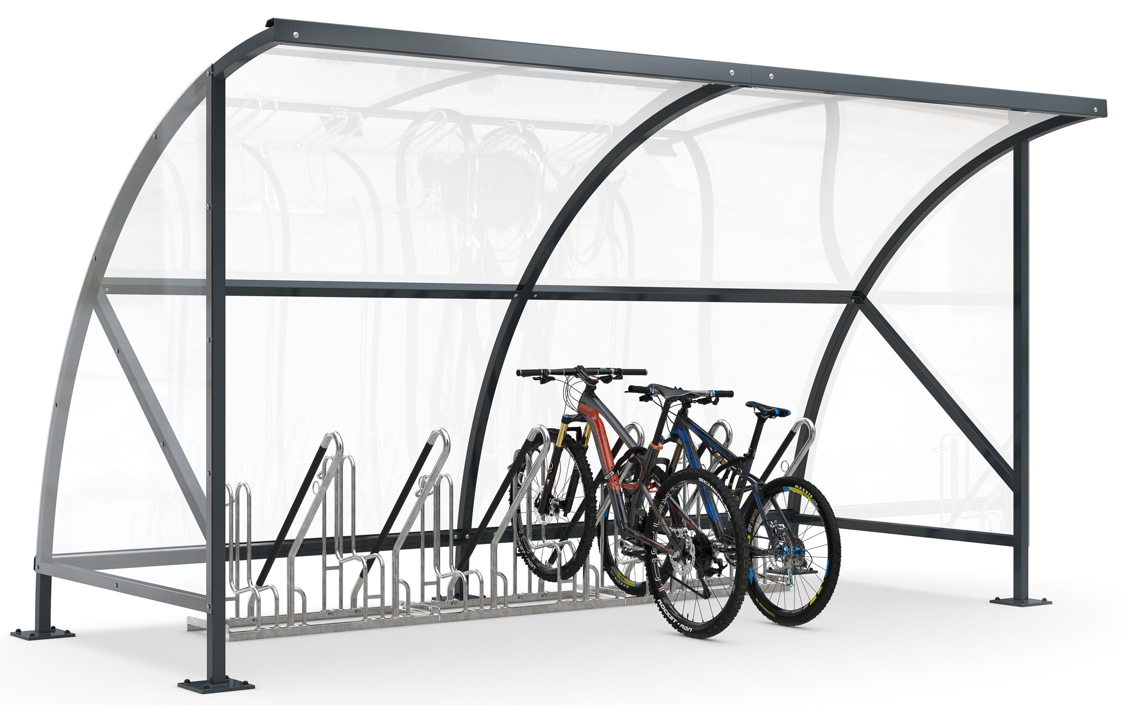 Zu unseren Fahrradüberdachungen